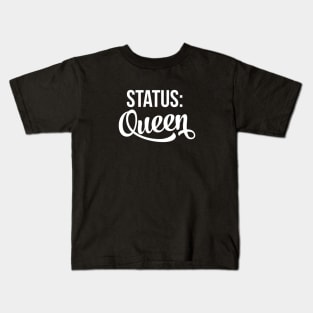 Status Black Queen Kids T-Shirt